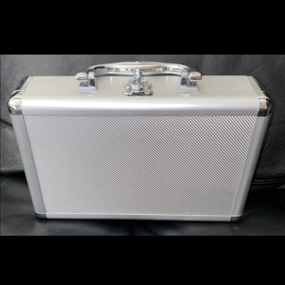 small metal suitcase